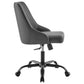 Modway Designate Swivel Vegan Leather Office Chair FredCo