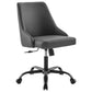 Modway Designate Swivel Vegan Leather Office Chair FredCo
