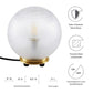 Modway Destiny Glass and Metal Table Lamp FredCo