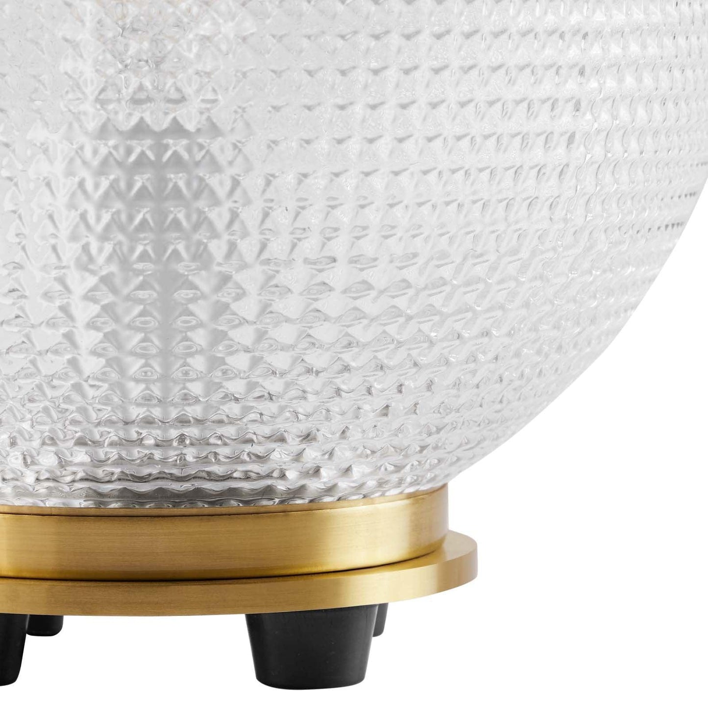 Modway Destiny Glass and Metal Table Lamp FredCo