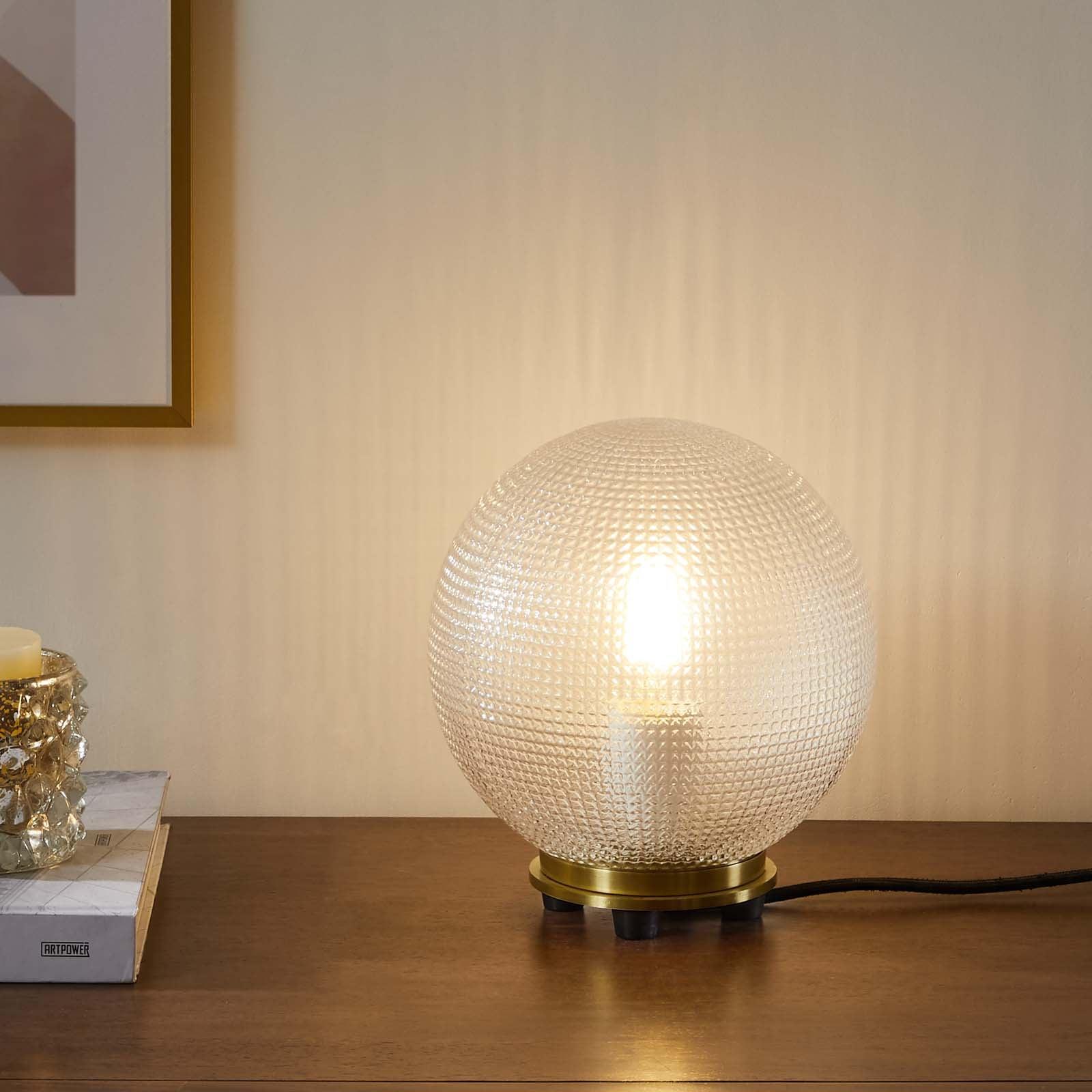 Modway Destiny Glass and Metal Table Lamp FredCo