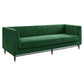 Modway Devote Channel Tufted Performance Velvet Sofa FredCo