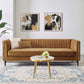 Modway Devote Channel Tufted Performance Velvet Sofa FredCo