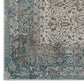 Modway Dilys Distressed Vintage Floral Lattice Area Rug FredCo