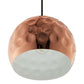 Modway Dimple 10" Half-Sphere Rose Gold Pendant Light FredCo