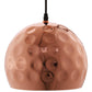 Modway Dimple 10" Half-Sphere Rose Gold Pendant Light FredCo