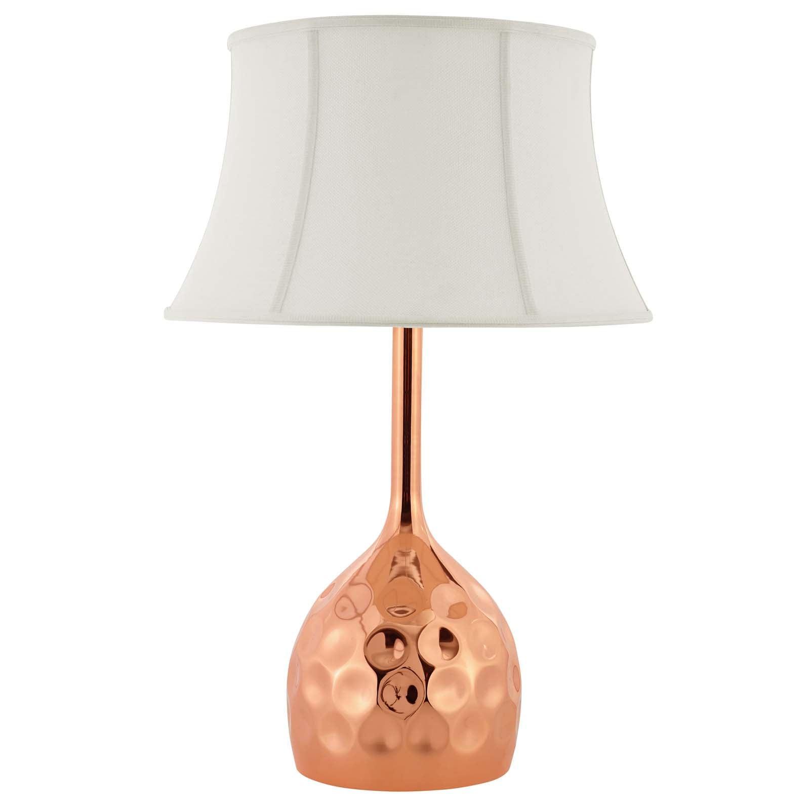 Modway Dimple Rose Gold Table Lamp FredCo