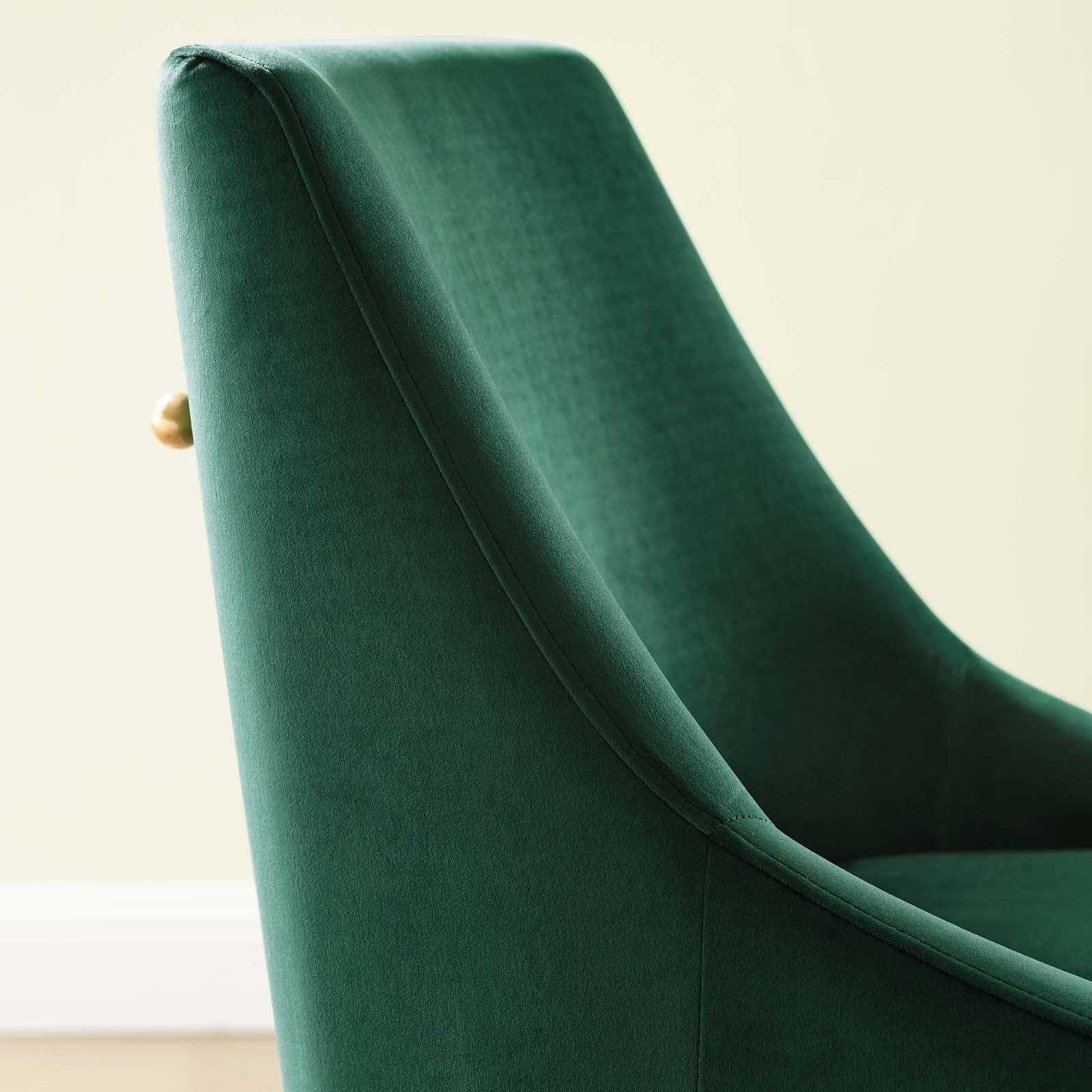 Modway Discern Upholstered Performance Velvet Dining Chair FredCo