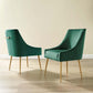 Modway Discern Upholstered Performance Velvet Dining Chair Set of 2 FredCo