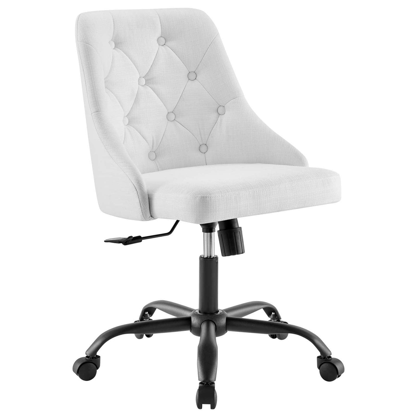 Modway Distinct Tufted Swivel Upholstered Office Chair FredCo