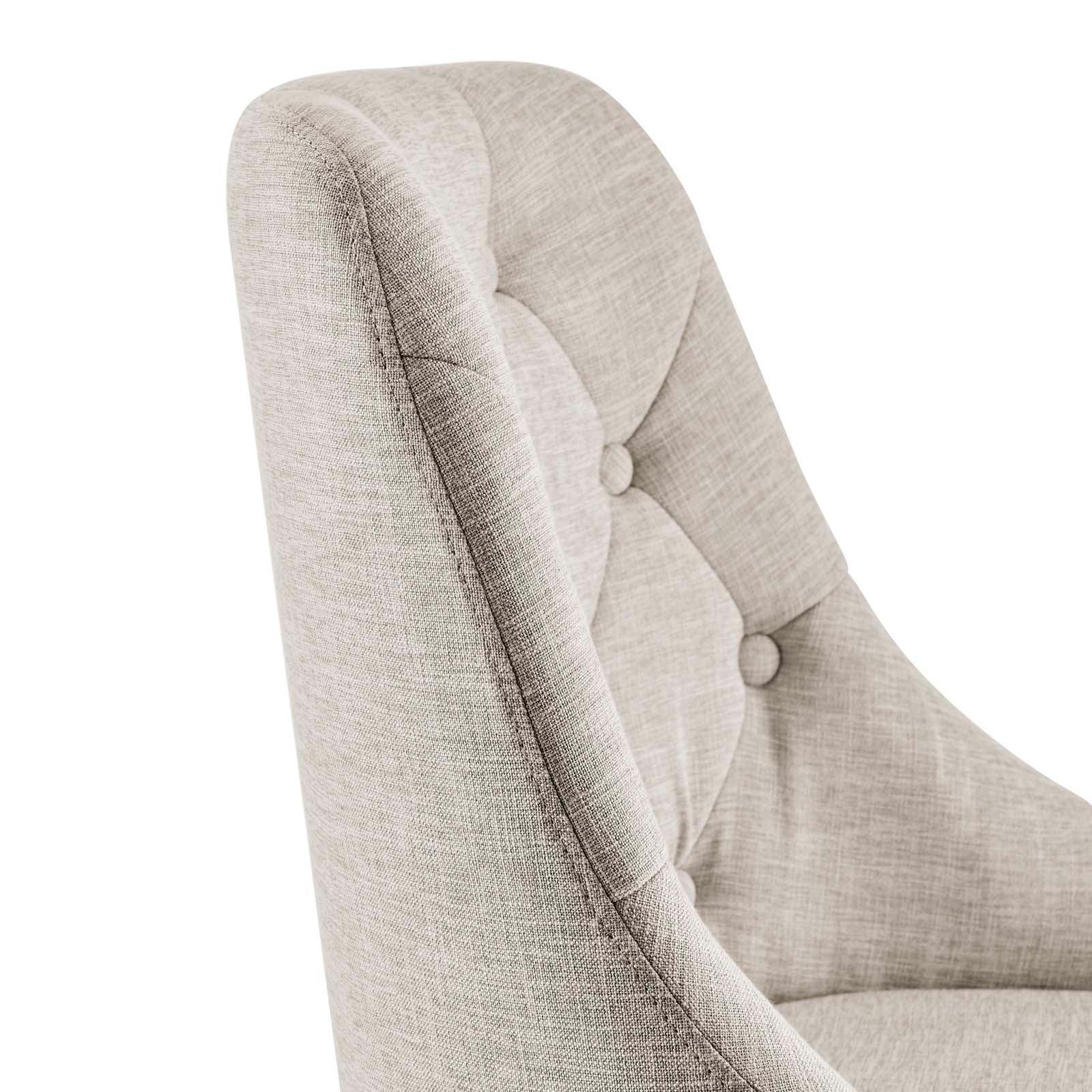 Modway Distinct Tufted Swivel Upholstered Office Chair FredCo