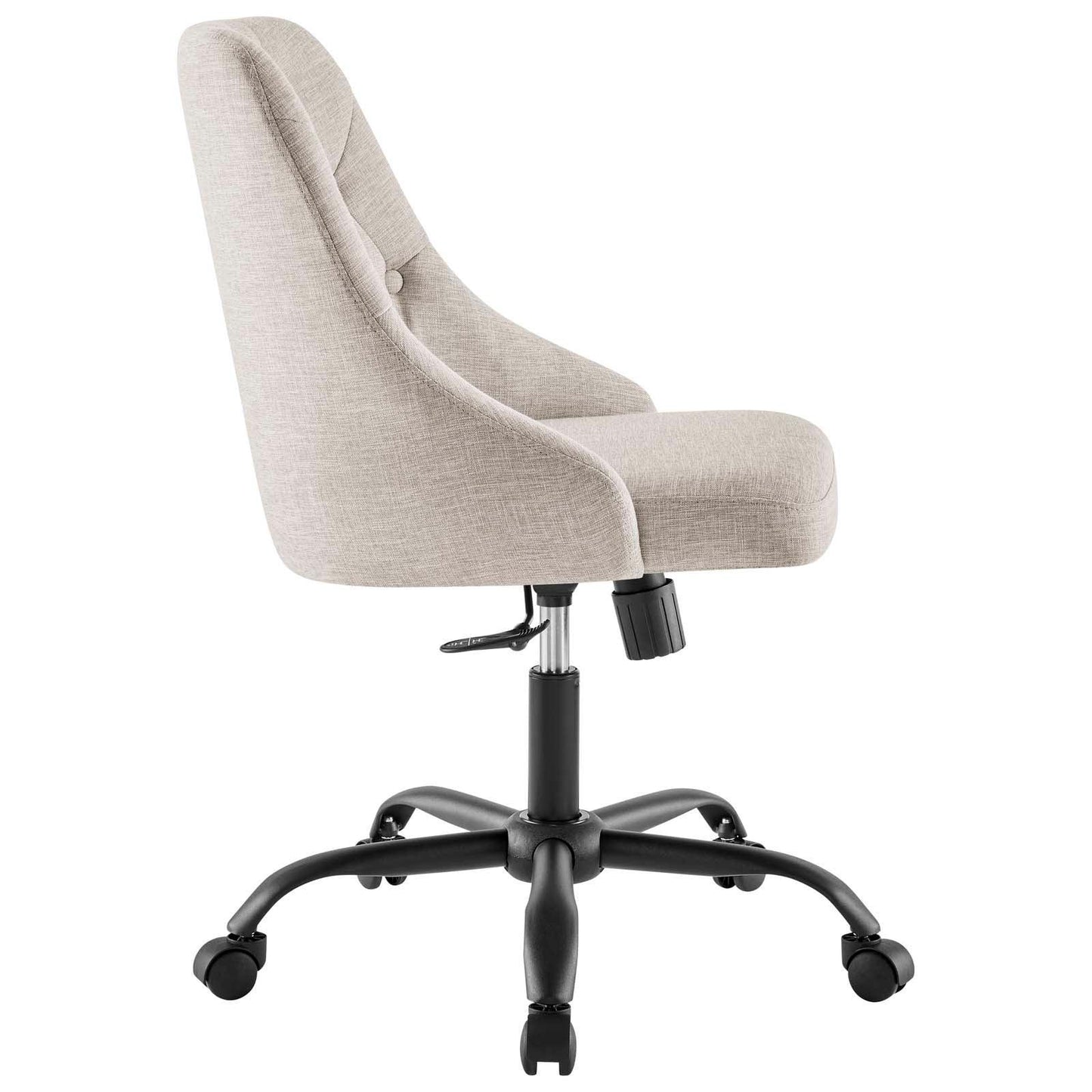 Modway Distinct Tufted Swivel Upholstered Office Chair FredCo