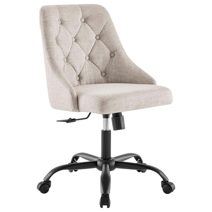 Modway Distinct Tufted Swivel Upholstered Office Chair FredCo