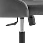 Modway Distinct Tufted Swivel Vegan Leather Office Chair FredCo