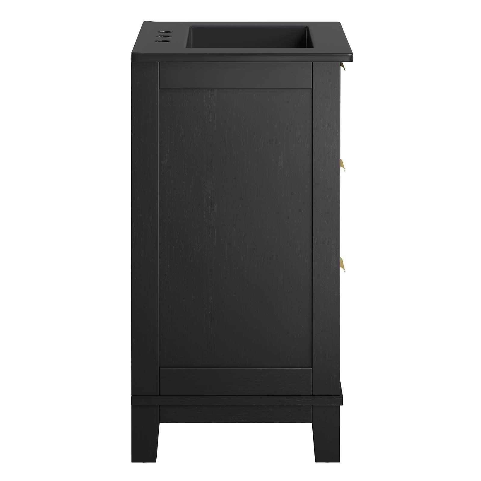 Modway Dixie 24” Solid Wood Bathroom Vanity Cabinet, EEI-6724 FredCo