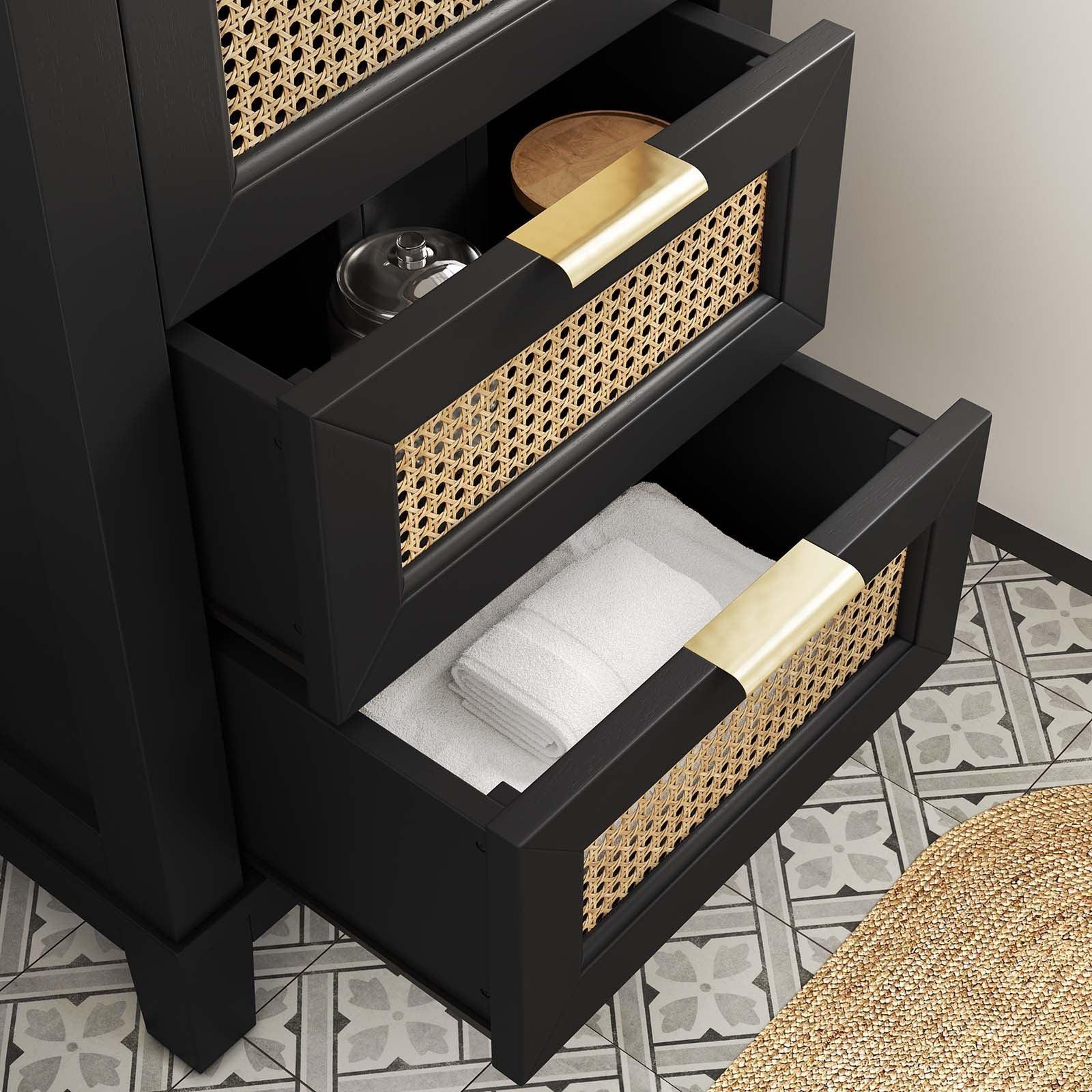 Modway Dixie 24” Solid Wood Bathroom Vanity Cabinet, EEI-6724 FredCo