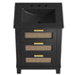 Modway Dixie 24” Solid Wood Bathroom Vanity Cabinet, EEI-6724 FredCo