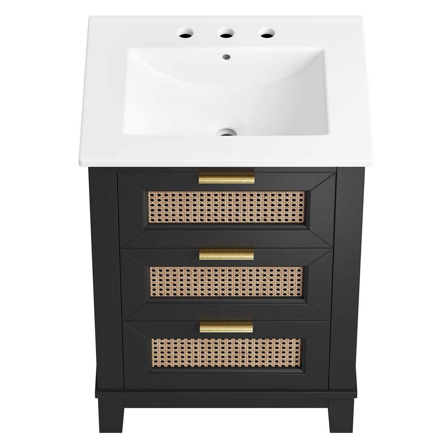Modway Dixie 24” Solid Wood Bathroom Vanity, EEI-6723 FredCo