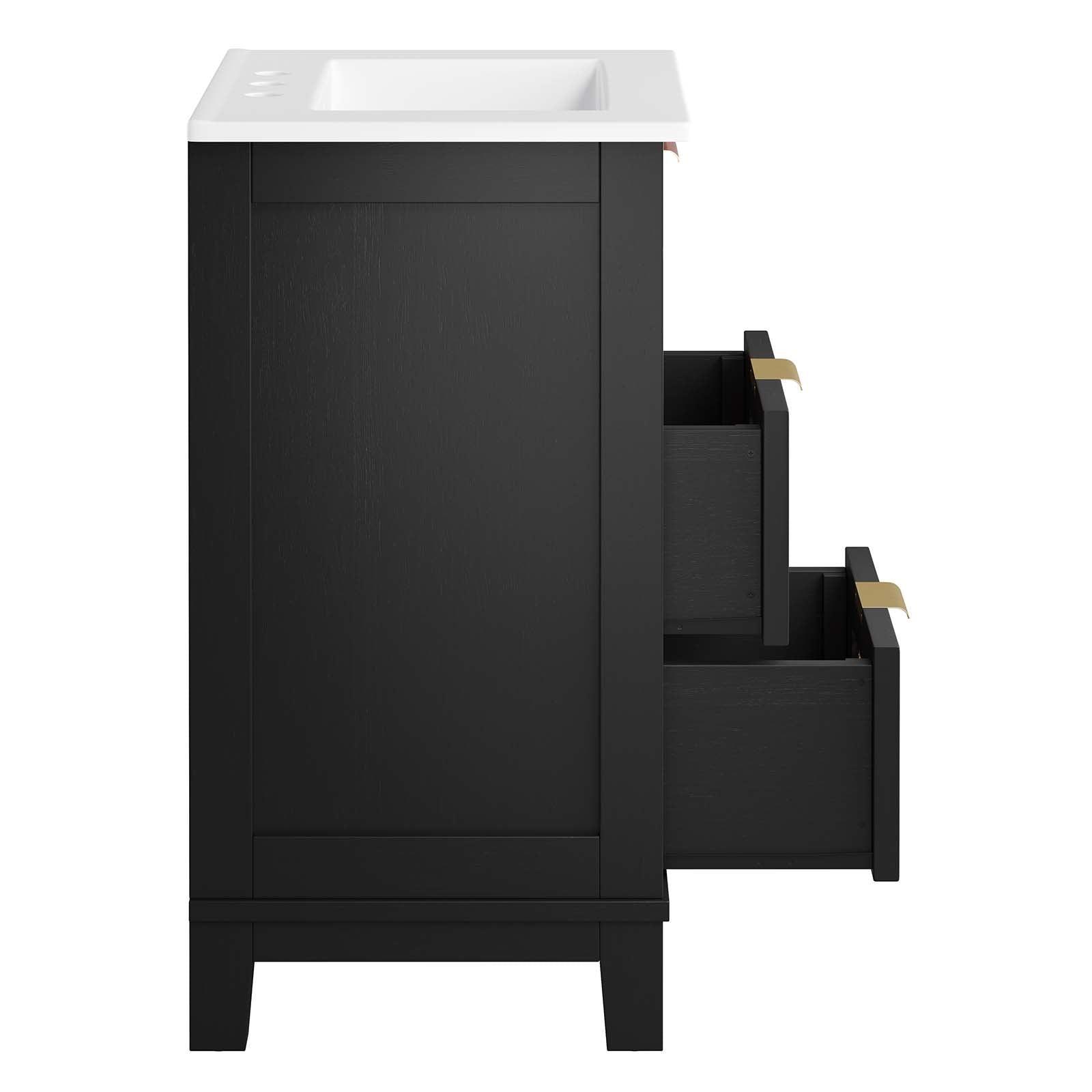 Modway Dixie 24” Solid Wood Bathroom Vanity, EEI-6723 FredCo