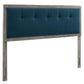 Modway Draper Tufted Full Fabric and Wood Headboard FredCo