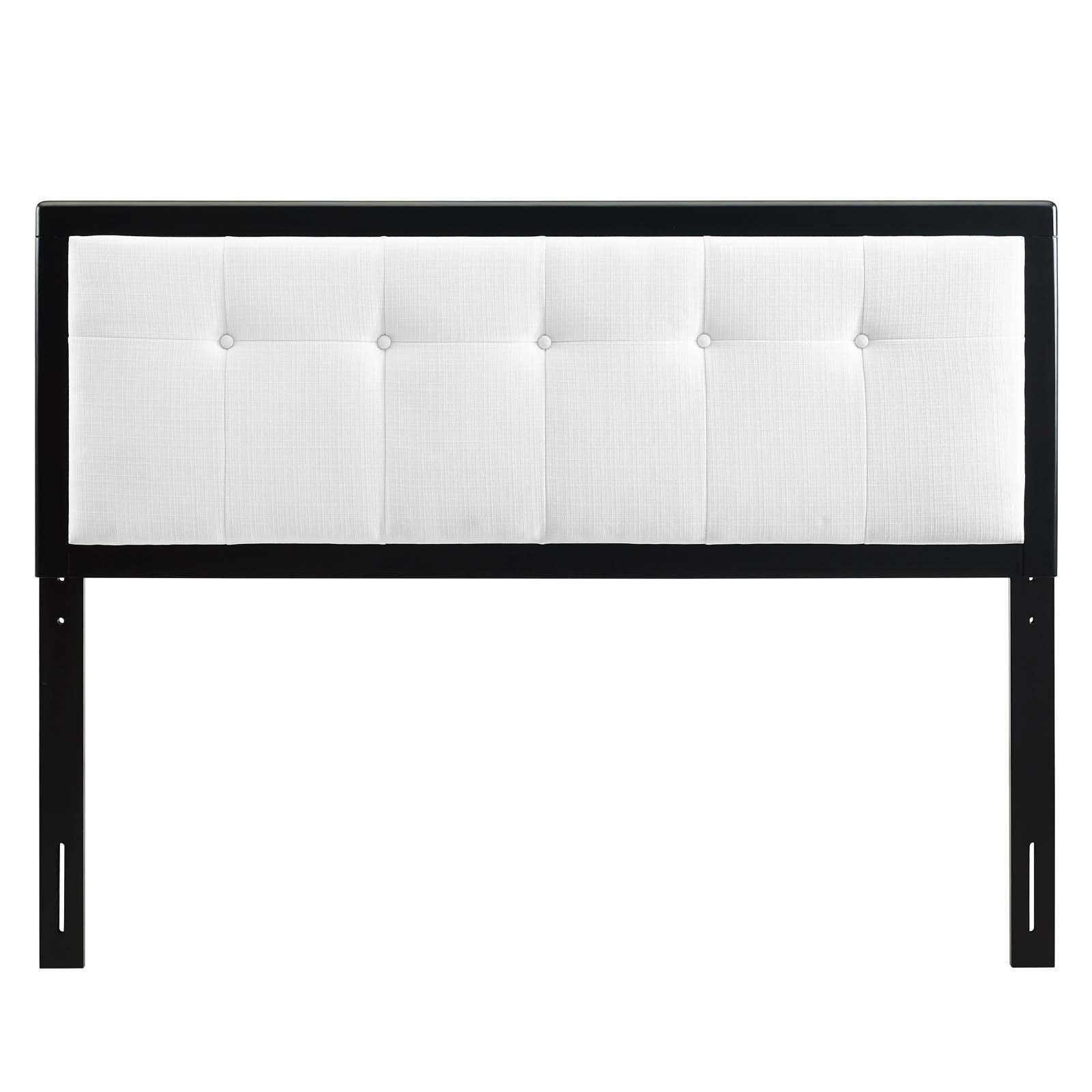 Modway Draper Tufted Full Fabric and Wood Headboard FredCo