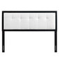Modway Draper Tufted Full Fabric and Wood Headboard FredCo