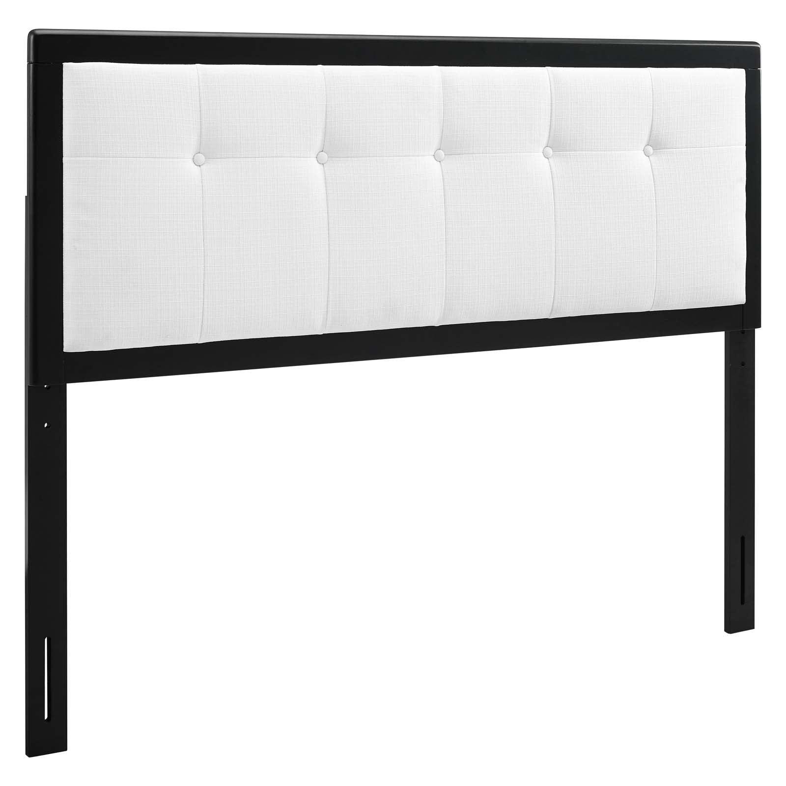 Modway Draper Tufted Full Fabric and Wood Headboard FredCo