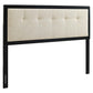 Modway Draper Tufted King Fabric and Wood Headboard FredCo