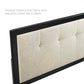 Modway Draper Tufted Queen Fabric and Wood Headboard FredCo