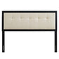 Modway Draper Tufted Queen Fabric and Wood Headboard FredCo