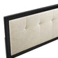 Modway Draper Tufted Twin Fabric and Wood Headboard FredCo