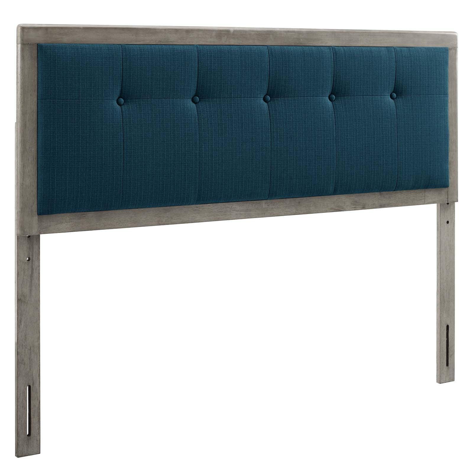 Modway Draper Tufted Twin Fabric and Wood Headboard FredCo