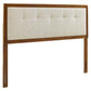 Modway Draper Tufted Twin Fabric and Wood Headboard FredCo