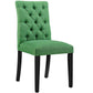 Modway Duchess Button Tufted Fabric Dining Chair FredCo