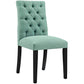 Modway Duchess Button Tufted Fabric Dining Chair FredCo