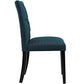 Modway Duchess Button Tufted Fabric Dining Chair FredCo