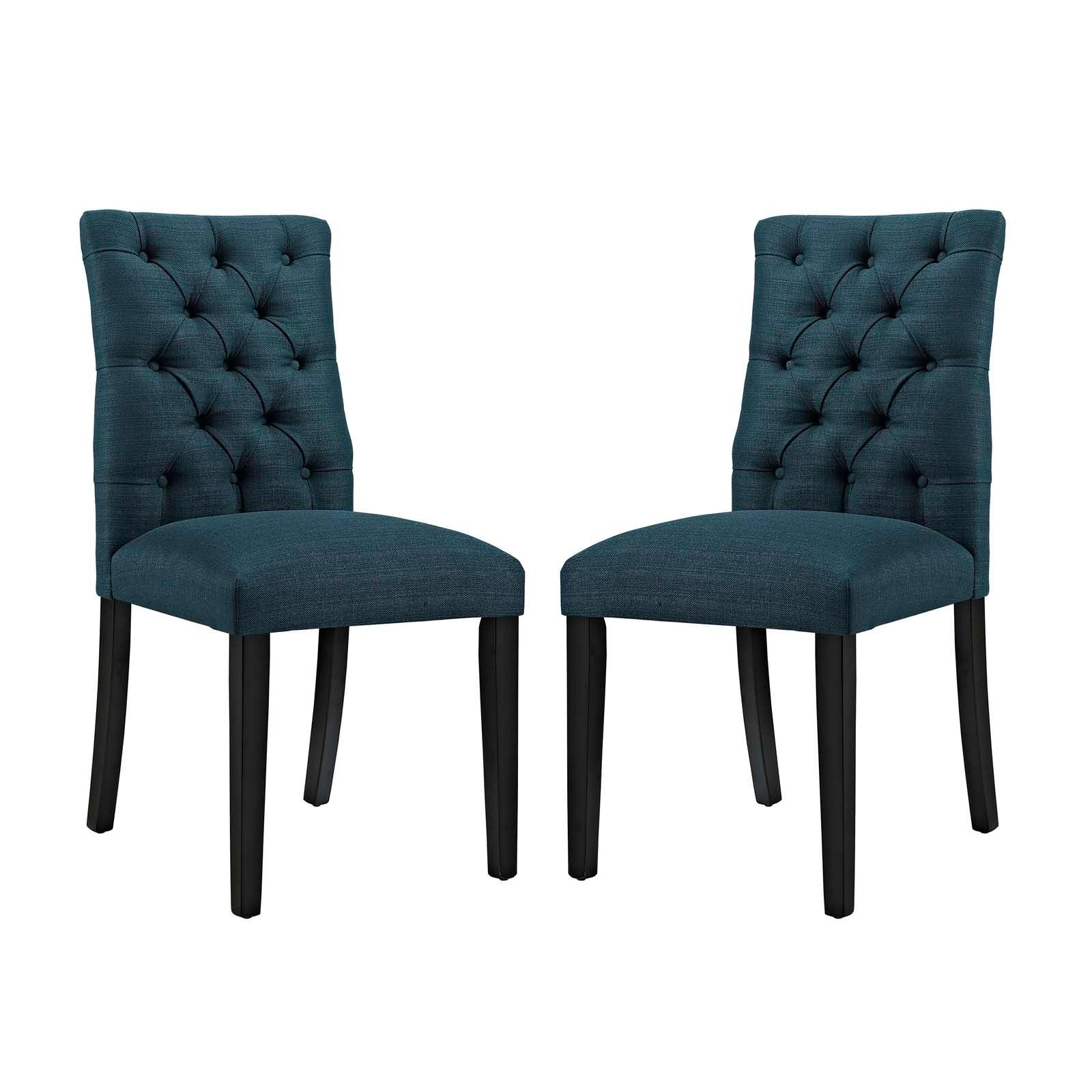 Modway Duchess Dining Chair Fabric Set of 2 FredCo