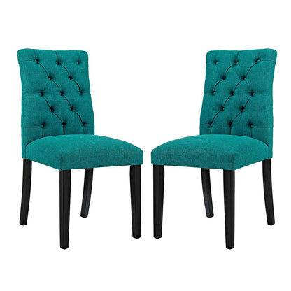 Modway Duchess Dining Chair Fabric Set of 2 FredCo