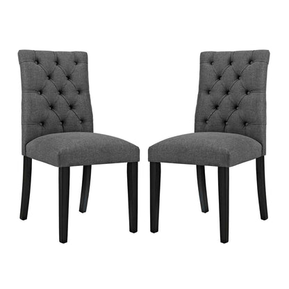 Modway Duchess Dining Chair Fabric Set of 2 FredCo