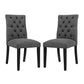 Modway Duchess Dining Chair Fabric Set of 2 FredCo