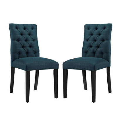 Modway Duchess Dining Chair Fabric Set of 2 FredCo