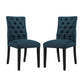 Modway Duchess Dining Chair Fabric Set of 2 FredCo