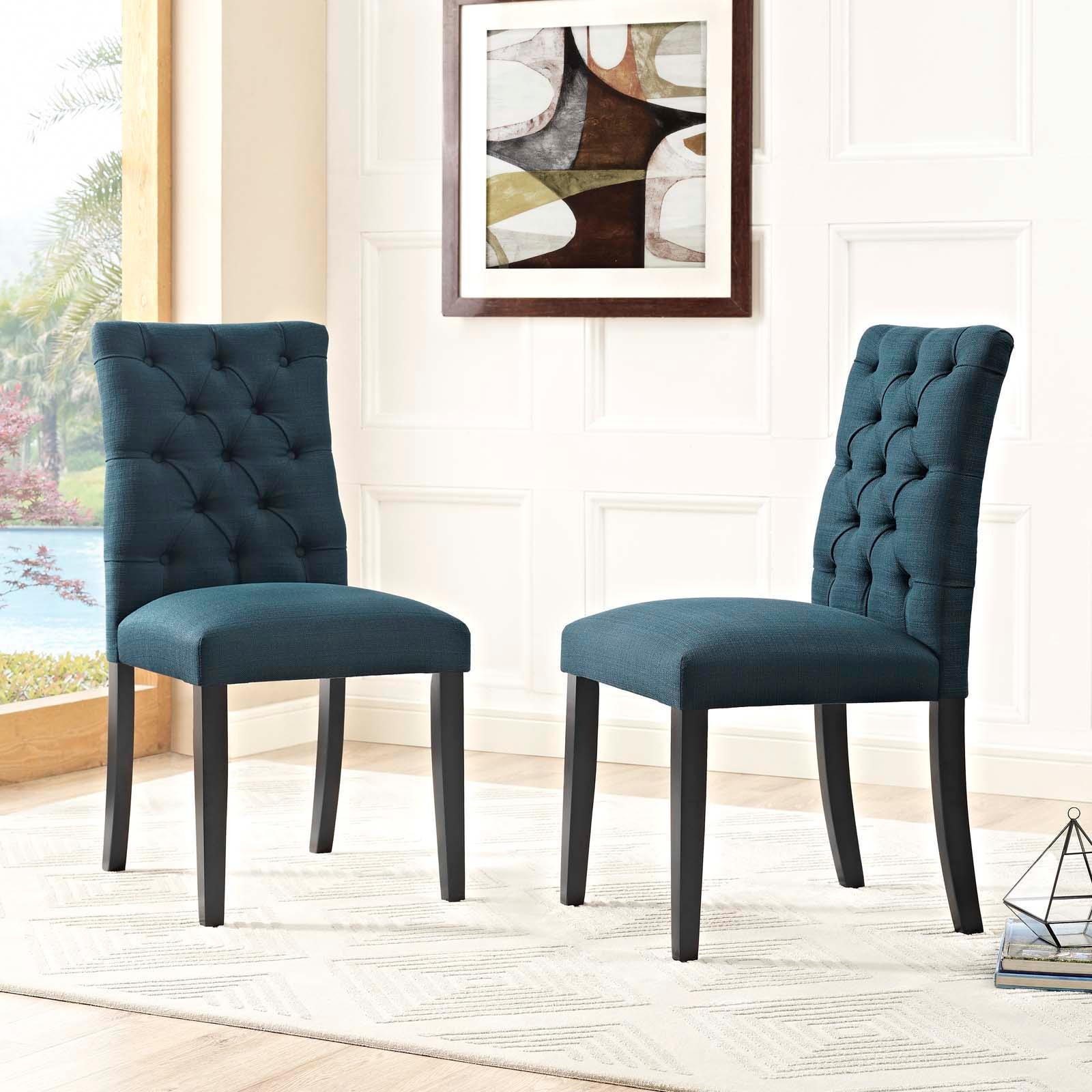 Modway Duchess Dining Chair Fabric Set of 2 FredCo
