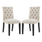 Modway Duchess Dining Chair Fabric Set of 2 FredCo