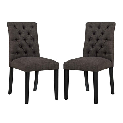 Modway Duchess Dining Chair Fabric Set of 2 FredCo