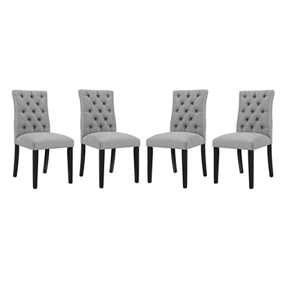 Modway Duchess Dining Chair Fabric Set of 4 FredCo