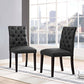 Modway Duchess Dining Chair Vinyl Set of 2 FredCo