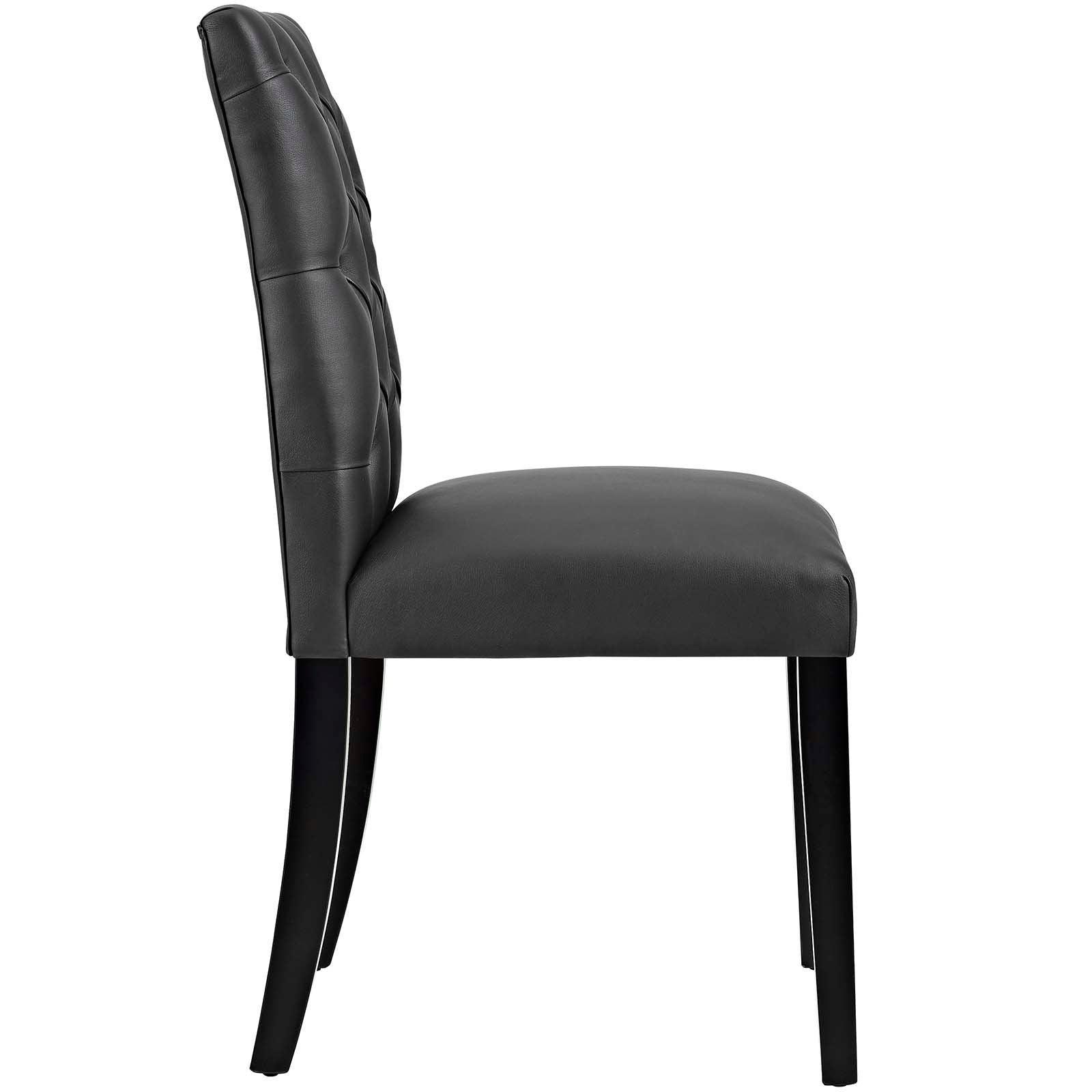 Modway Duchess Dining Chair Vinyl Set of 2 FredCo