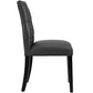 Modway Duchess Dining Chair Vinyl Set of 2 FredCo