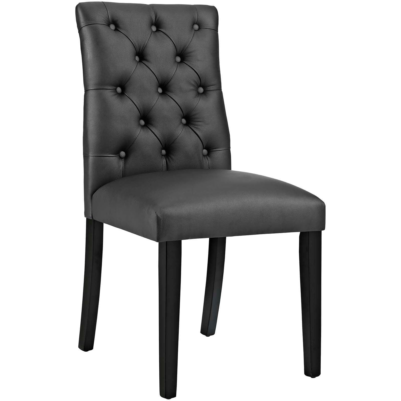 Modway Duchess Dining Chair Vinyl Set of 2 FredCo